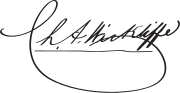 Charles Anderson Wickliffe Signature.svg