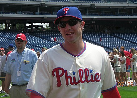 Chase Utley hit a career-high three doubles during the Phillies' first September game.