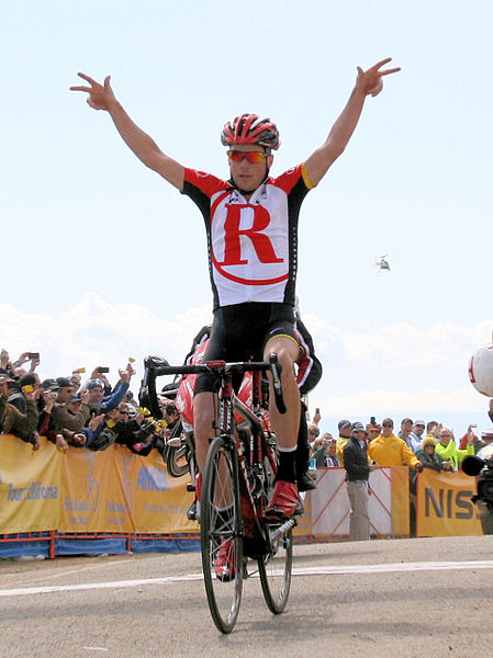 Horner won the fourth stage of the 2011 Tour of California, before taking overall victory.