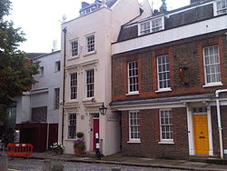 Christopher Wren's alleged house on Bankside