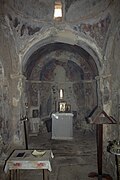 Το εσωτερικό και οι τοιχογραφίες του Αγίου Νικολάου