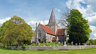 St Andrews Church, Alfriston Church in England