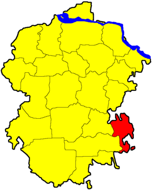 Яльчикский район Яльчикский муниципальный округ на карте
