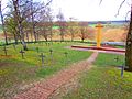 Cimetière militaire allemand de Azannes-et-Soumazannes au lieu-dit Le Bochet.