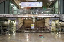 Closed vestibule of Troparyovo (Moscow Metro) in 2020.jpg