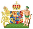 Coat of Arms of Anne of Denmark.svg