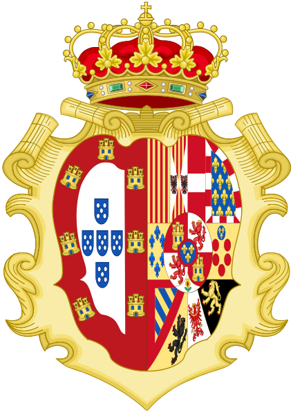 Fitxer:Coat of Arms of Carlota Joaquina of Spain, Queen of Portugal.svg