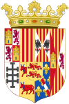 Coat of Arms of Germanie of Foix after her second marriage.svg