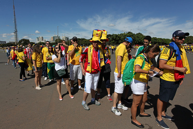 File:Colombia and Ivory Coast match at the FIFA World Cup 2014-06-19 (2).jpg