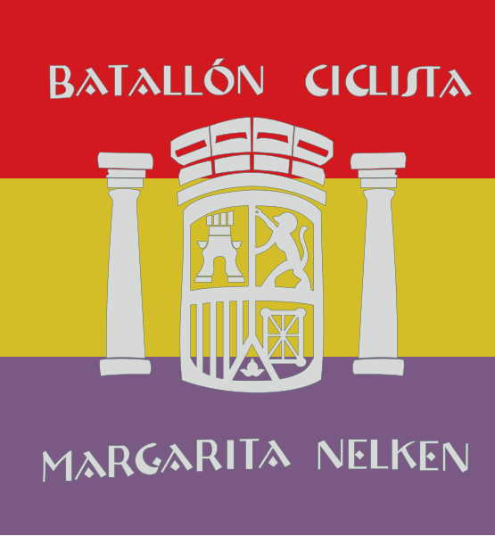 File:Colors of Margarita Nelken Cycling Battalion.svg