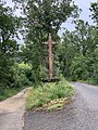 wikimedia_commons=File:Croix en bois près de l'église Saint-Martin de Verna (juillet 2021).jpg