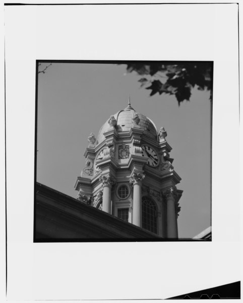 File:Cupola - Brooklyn City Hall, 209 Joralemon Street, Brooklyn, Kings County, NY HABS NY,24-BROK,42-6.tif