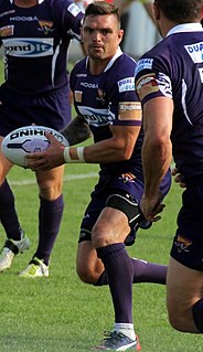 <span class="mw-page-title-main">Danny Brough</span> Dual England & Scotland international rugby league footballer