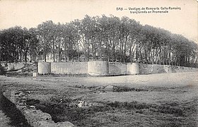 Promenade des Remparts, angle nord-est.