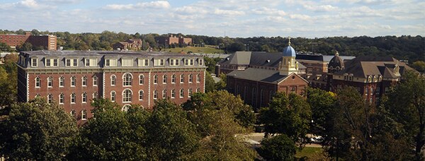 St. Mary's Hall and the Immaculate Conception Chapel at the University of Dayton