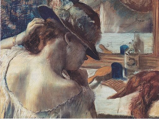 Degas - Vor dem Spiegel - ca1899