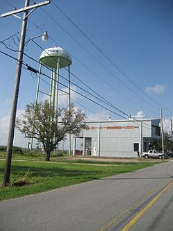 Fire Station #12 and Delacroix water tower