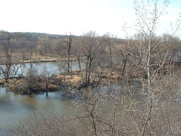 Des Plaines River near Lockport, IL