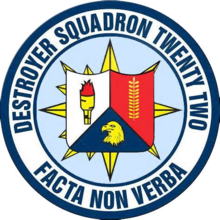 Destroyer Squadron 22 (Yhdysvaltain laivasto) -tunnusmerkit, 2013.png