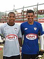 Diogo e Dida, goleiros do Rio das Ostras em 2009