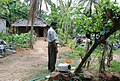 A scene of Jalachhayam. Dr.B Jayakrishnan and Baby Lakshmi in frame