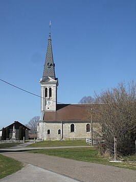 Kerk in Villers-la-Combe