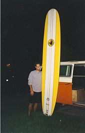 A 335 cm (11 ft) longboard. Elevenfootersmall.jpg