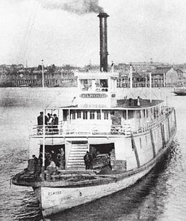 <i>Elwood</i> (sternwheeler) steamboat that operated in Oregon, Washington and British Columbia