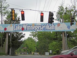 Entrance to Lake Winnepesaukah Amusement Park, Rossville, Georgia.jpg