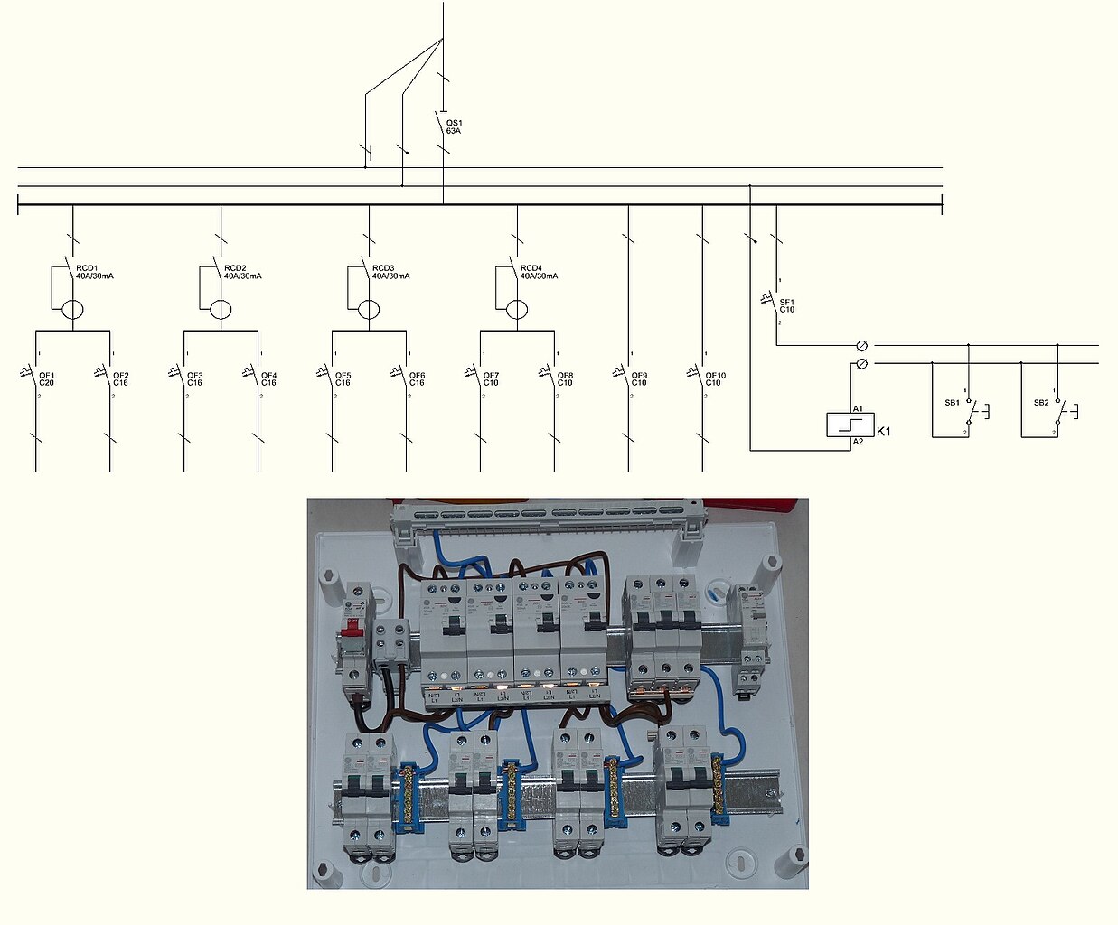 receptacle wiring diagram examples