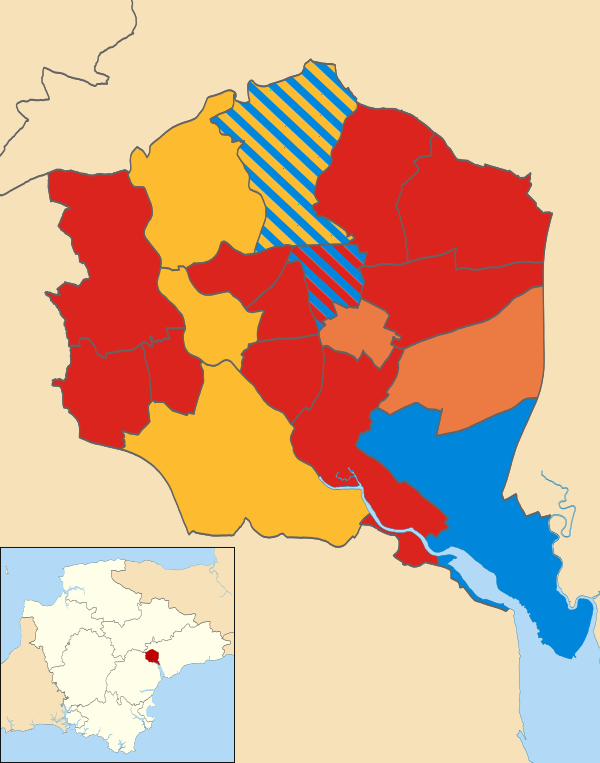 Exeter UK local election 2000 map.svg