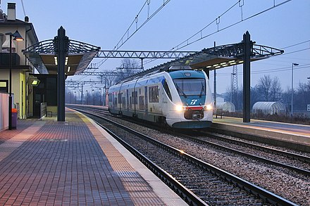 An Italian local train Minuetto
