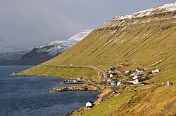 Skálafjørður-дағы скипандар