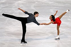 Zhang/Toth at the 2010 Trophee Eric Bompard Felicia Zhang Taylor Toth 2010 Trophee Eric Bompard FP.JPG