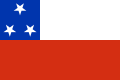 Flagge der Expedición Libertadora al Perú, 1820