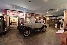 Exhibits at the site's interpretive centre, 2014 Fort Calgary A trip around inside some of the attractions. (14565455371).jpg