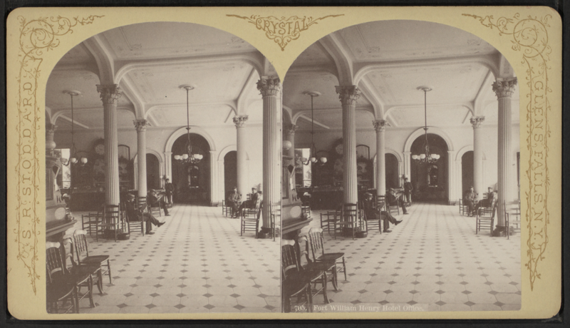 File:Fort William Henry Hotel office, by Stoddard, Seneca Ray, 1844-1917 , 1844-1917.png