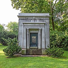 Packard family mausoleum Frank Packard Mausoleum, Green Lawn Cemetery -- Columbus, Ohio.jpg
