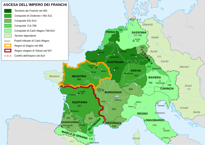 File:Frankish Empire 481 to 814-it.svg