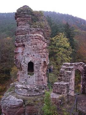 Imagine ilustrativă a articolului Château du Frœnsbourg