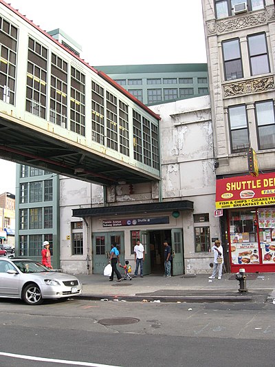 Franklin Avenue station (Fulton Street)