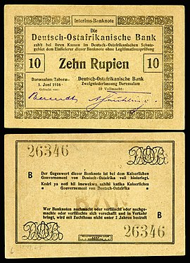 GEA-41-Deutsch Ostafrikanische Bank-10 Rupien (1916).jpg