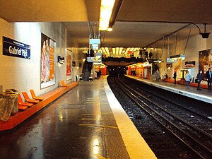 Métro Paris Gabriel Péri: Station der Métro Paris