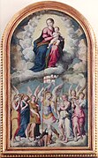 Giovanni Filippo Criscuolo, Madonna col Bambino con San Michele Arcangelo e angeli