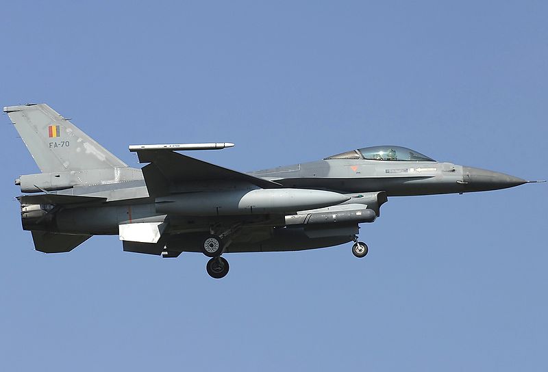 File:General Dynamics F-16AM Fighting Falcon, Belgium - Air Force JP6689930.jpg