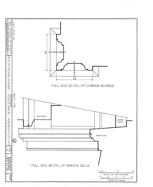 File:General Samuel Strong House, North side of West Main Street, Vergennes, Addison County, VT HABS VT,1-VERG,1- (sheet 16 of 17).tif