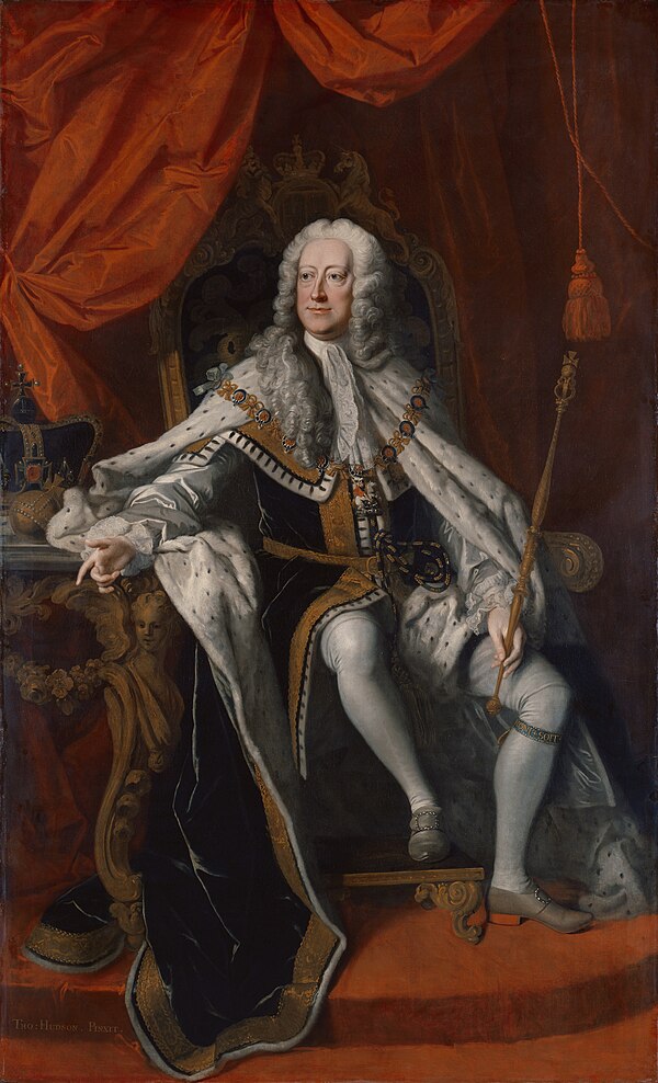 Portrait by Thomas Hudson, 1744