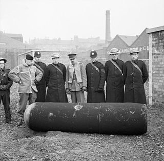 <span class="mw-page-title-main">Parachute mine</span> World War 2 naval mine dropped from aircraft by parachute