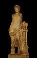 Statue d'Apollon, marbre.