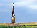 Two delimitation obelisks for the August the Strong's pleasure camp, the so-called Zeithainer camp